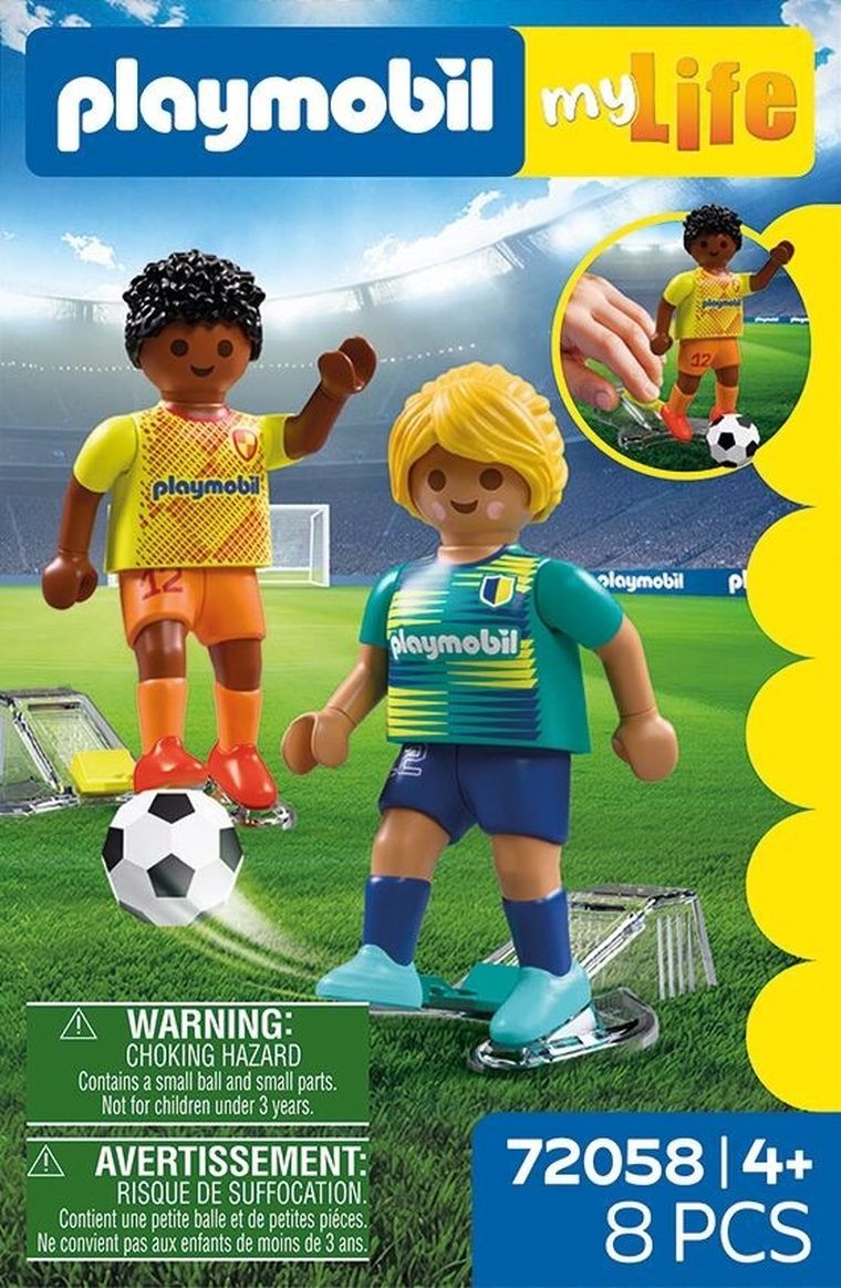 Playmobil, My Life, Piłkarze, 72058