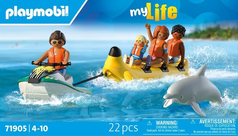 Playmobil, My Life, Przejażdżka na bananie, 71905