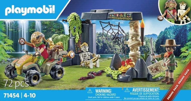 Playmobil, Poszukiwania skarbu w dżungli, 71454