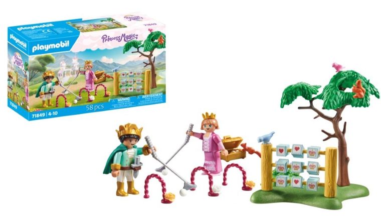 Playmobil, Princess Magic, Królewskie dzieci w parku, 71849