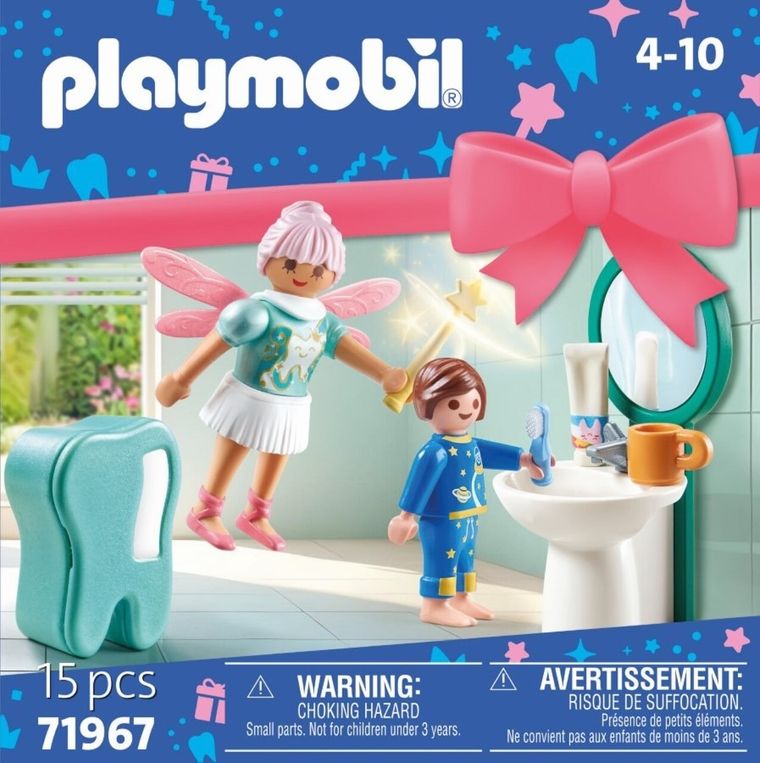 Playmobil, Zestaw upominkowy, Wróżka zębuszka, 71967