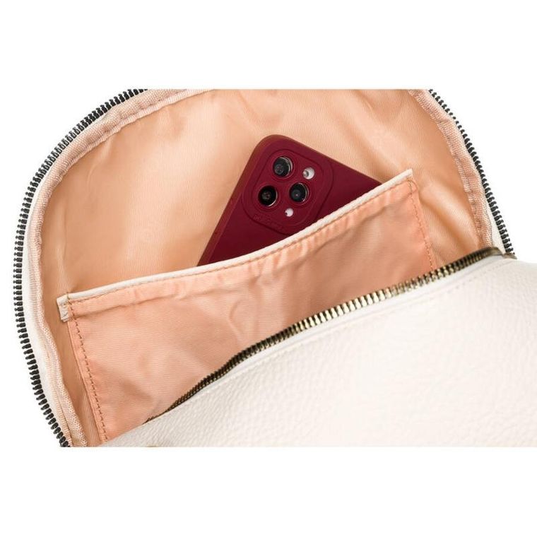 Plecak, beżowy, skóra ekologiczna, Rovicky