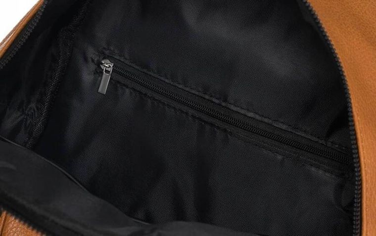 Plecak, brązowy, skóra ekologiczna, Rovicky