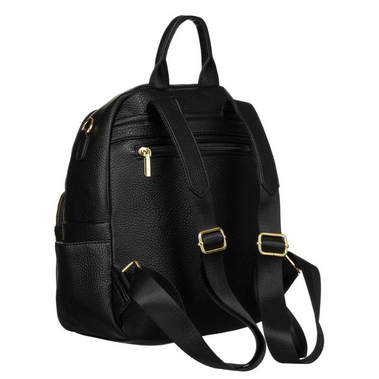 Plecak, czarny, skóra ekologiczna, Rovicky