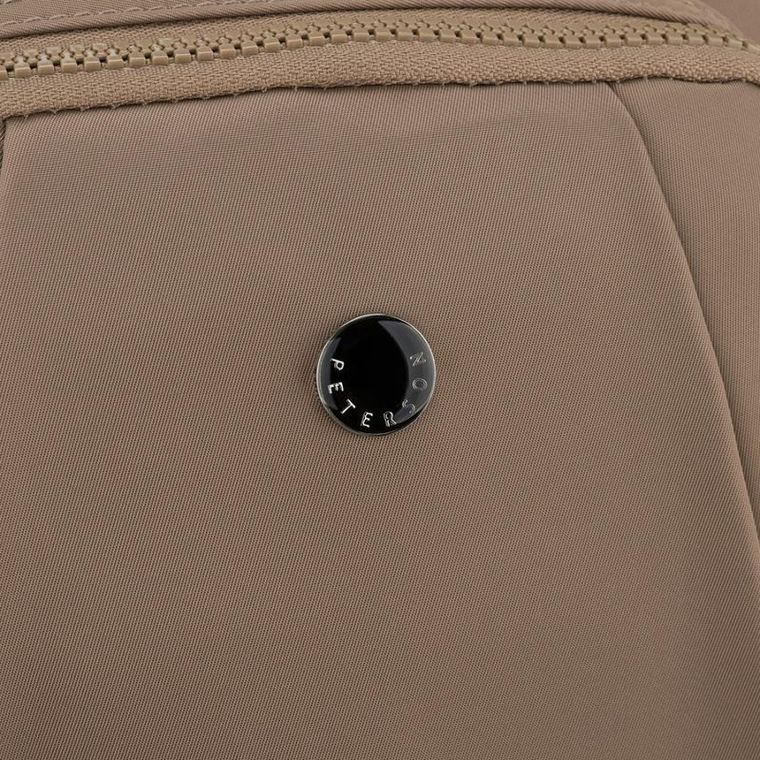 Plecak miejski, beżowy, Peterson