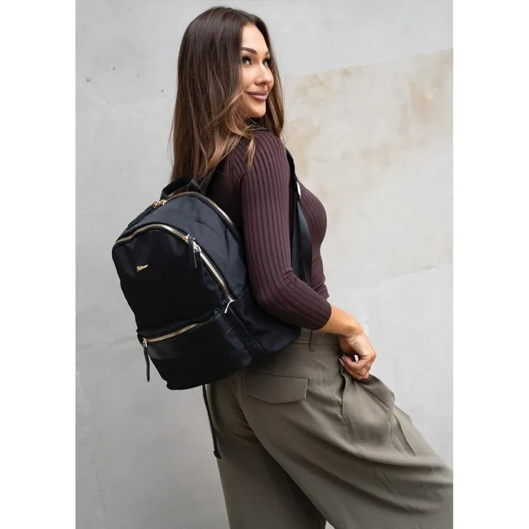 Plecak miejski, czarny, Peterson