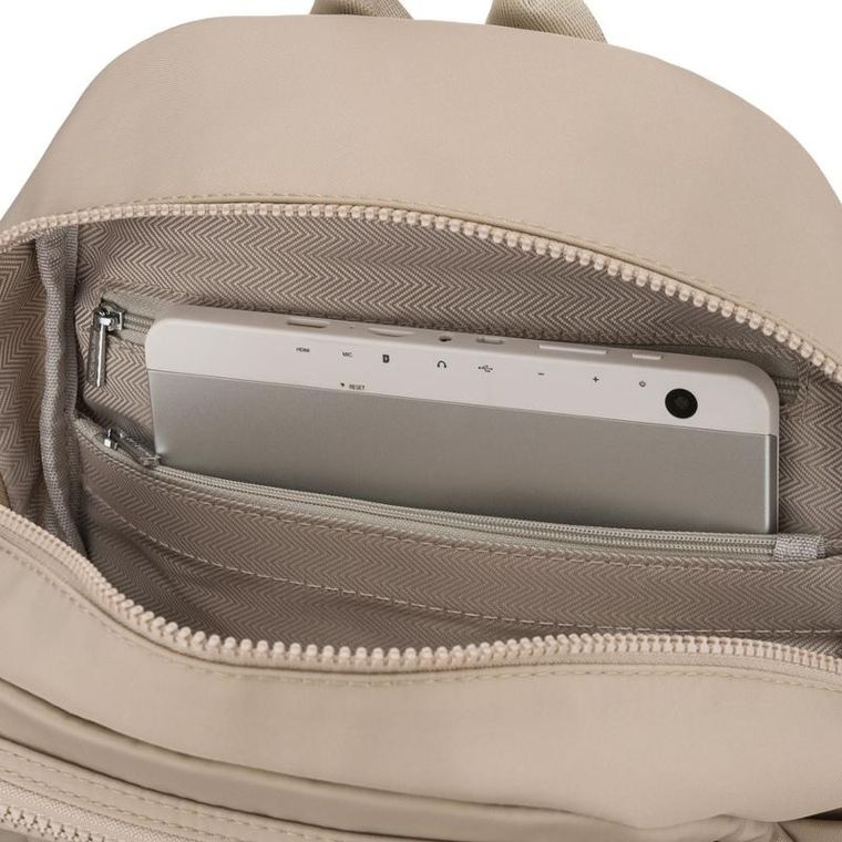 Plecak miejski, ecru, Peterson