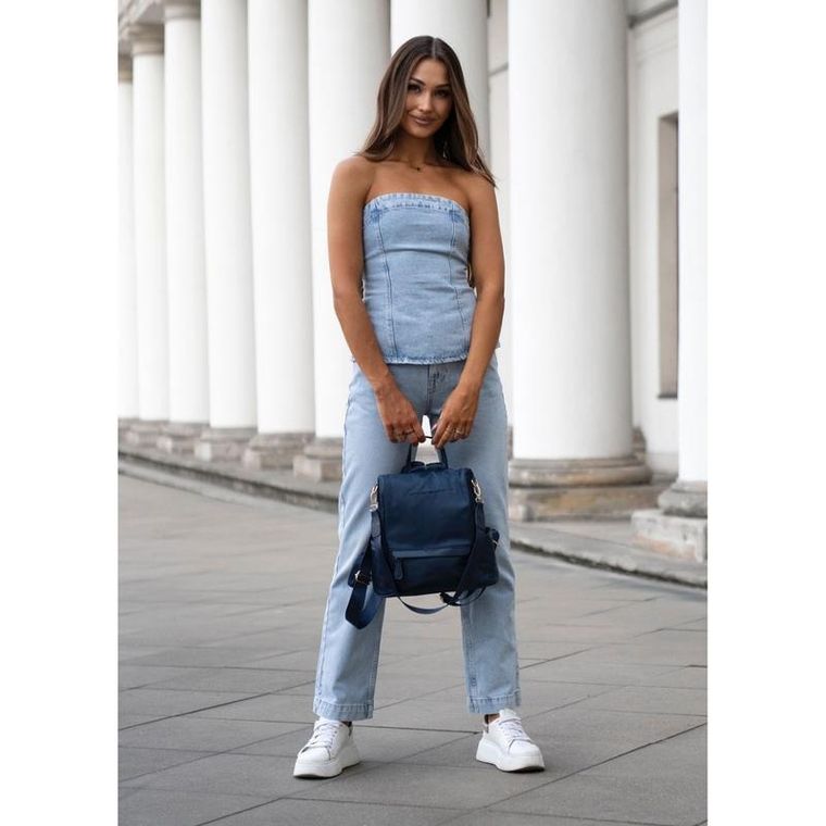 Plecak miejski, granatowy, Peterson