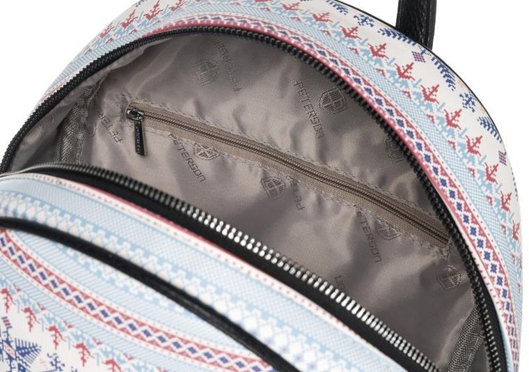 Plecak, mix, skóra ekologiczna, Peterson