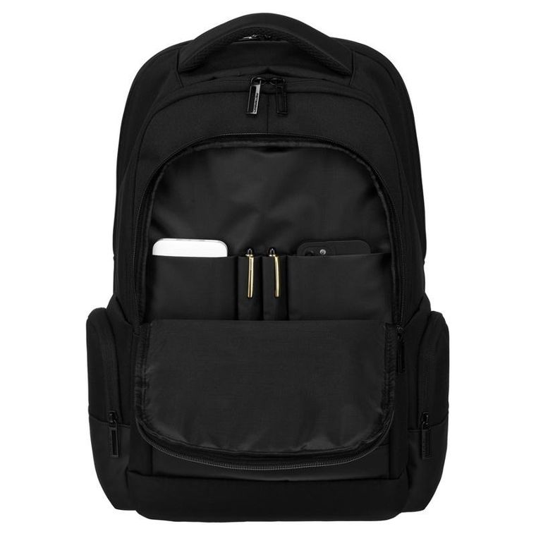 Plecak na laptopa, czarny, Peterson