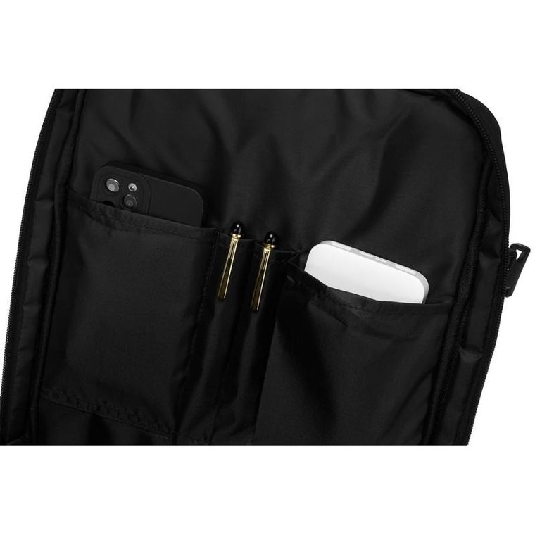 Plecak na laptopa, czarny, Peterson