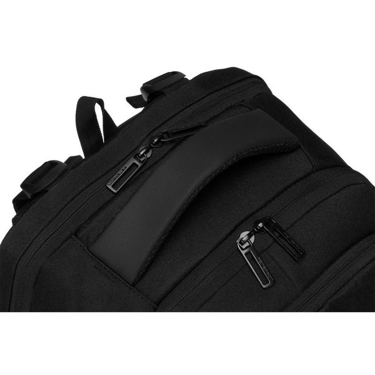 Plecak na laptopa, czarny, Peterson