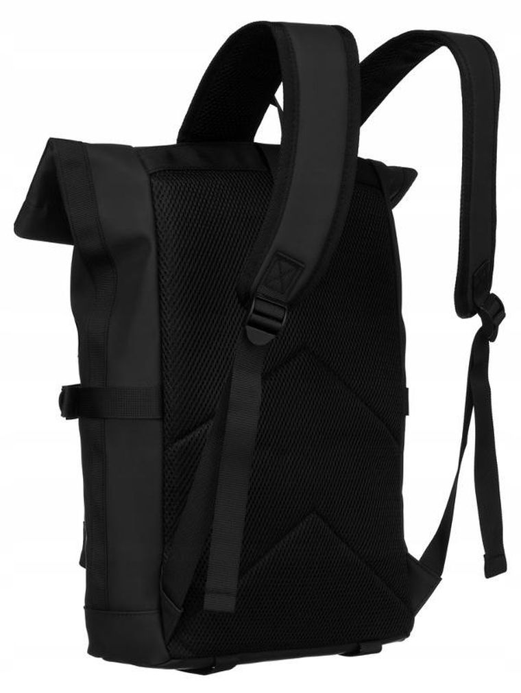 Plecak na laptopa, wodoodporny, czarny, Peterson