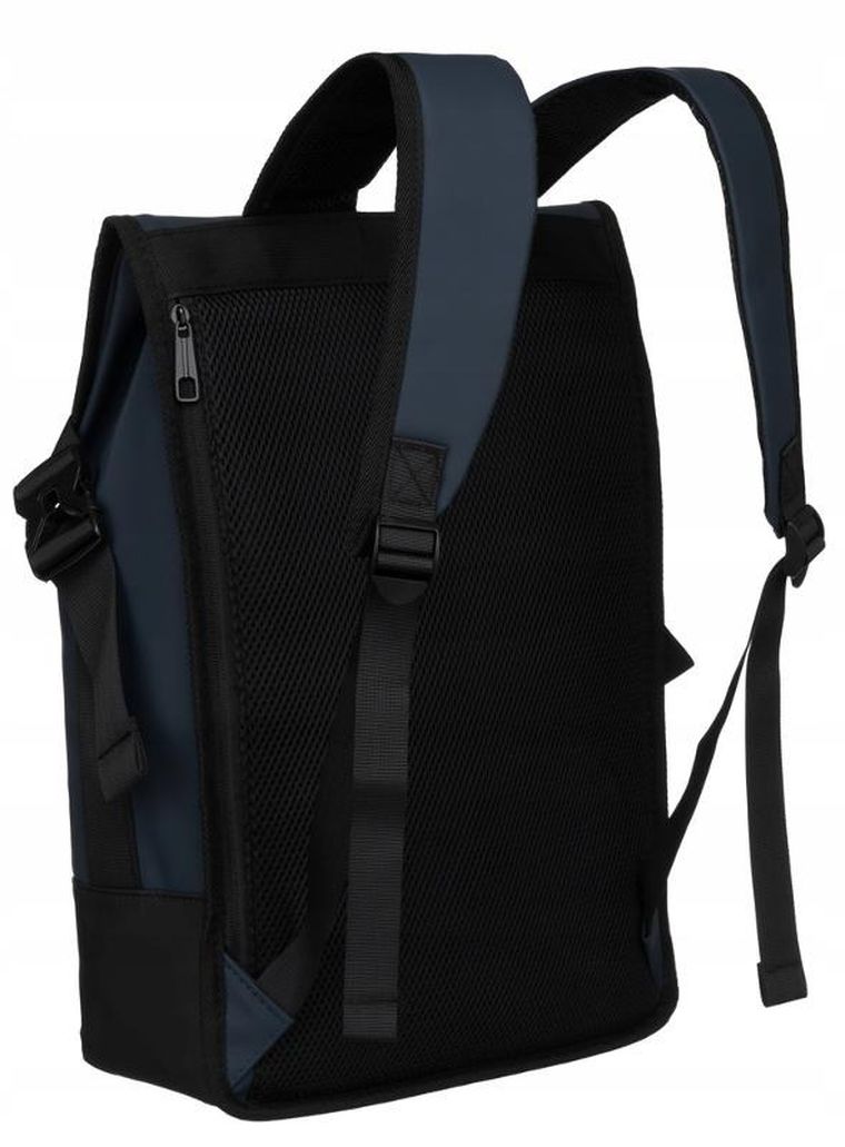 Plecak na laptopa, wodoodporny, granatowy, Peterson