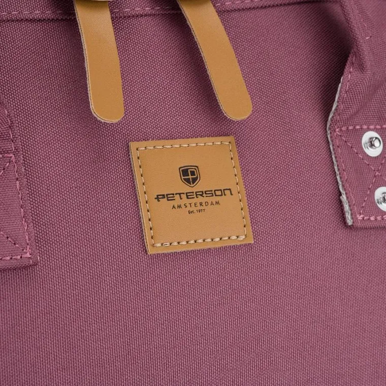 Plecak na latopa, fioletowy, Peterson