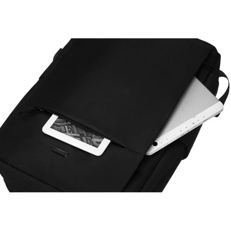 Plecak podróżny, bagaż podręczny do samolotu, czarny, port USB, Peterson