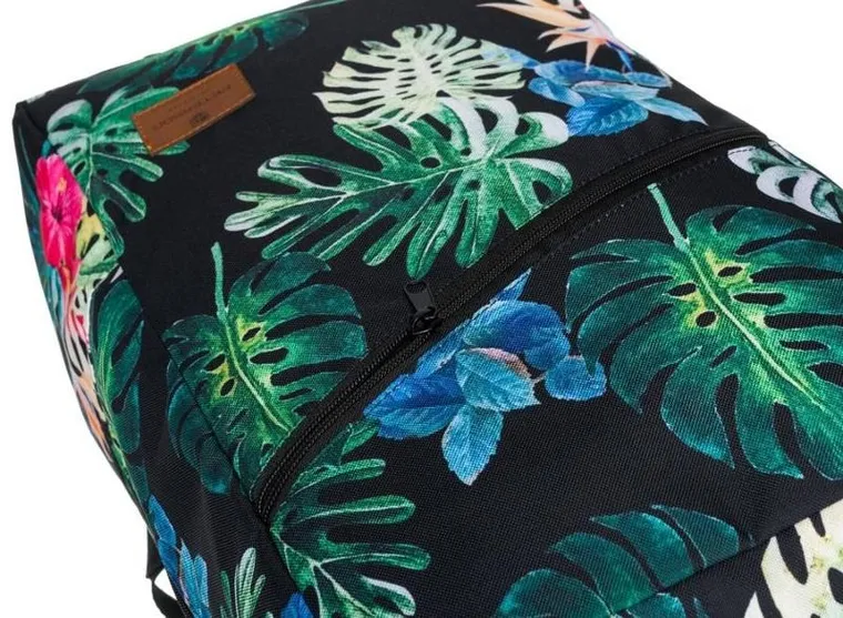 Plecak podróżny, bagaż podręczny do samolotu, monstera, Peterson