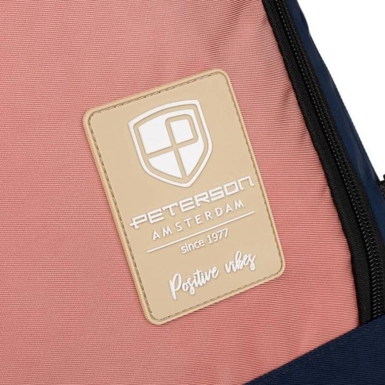 Plecak podróżny, bagaż podręczny do samolotu, USB, Peterson