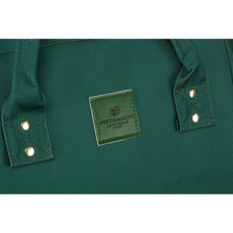 Plecak podróżny, bagaż podręczny do samolotu, zielony, Peterson