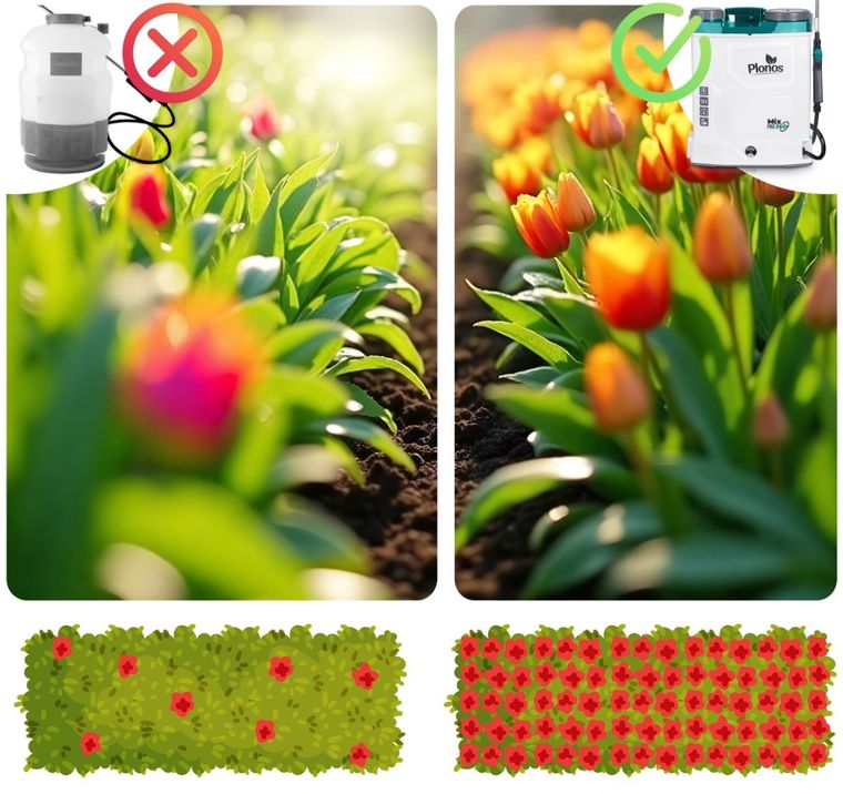 Plonos, opryskiwacz akumulatorowy