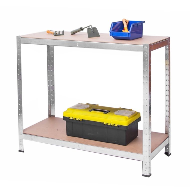 Plonos, regał metalowy, magazynowy, 150-75-30 cm