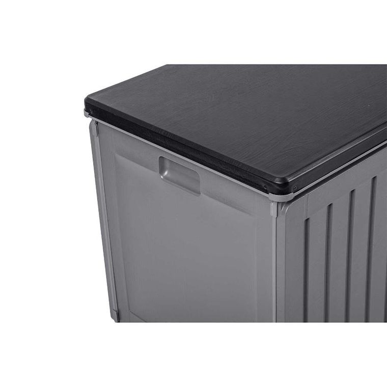 Plonos, skrzynia ogrodowa, szara, 270l, 109-51-55 cm