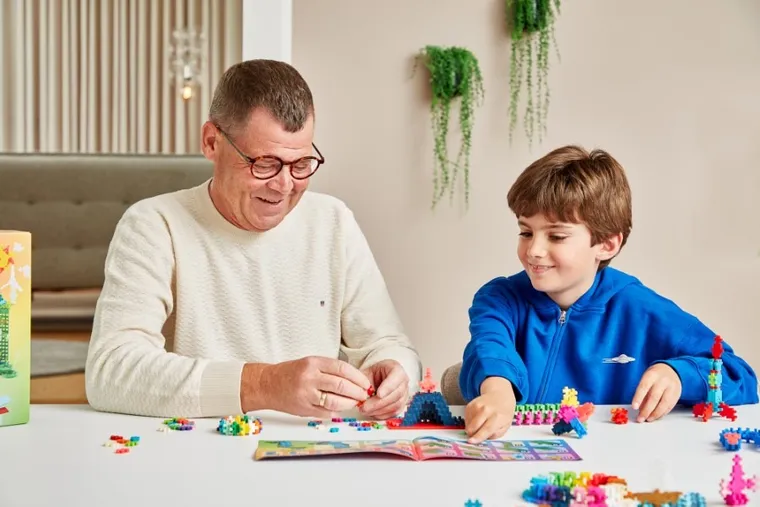 Plus-Plus, Naucz się budować, Colorverse, klocki, 1000 elementów