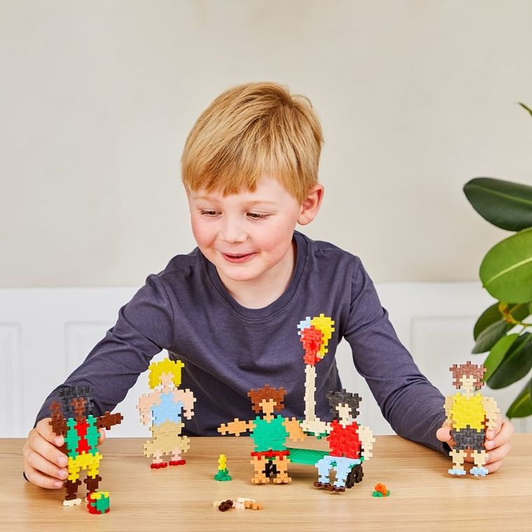 Plus-Plus, Naucz się budować, Ludzie, klocki, 2400 elementów