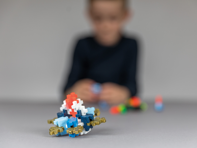 Plus-Plus, Naucz się budować, Spinnery, klocki, 200 elementów