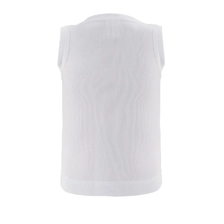 Podkoszulek chłopięcy, biały, Adaś, Tup Tup