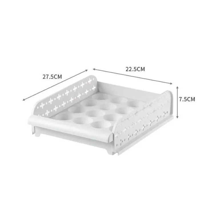 Pojemnik, szuflada do przechowywania jajek, 16 miejsc