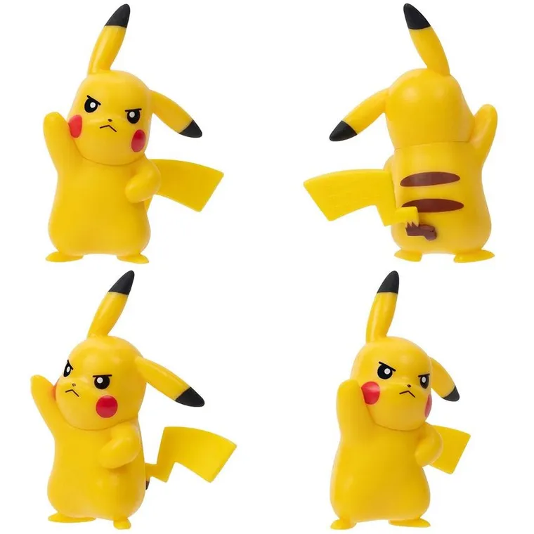 Pokemon, Rotom, Snivy, Oshawott, Pikachu, Tepic, Snubbull, Luxio, Alolan Marowax, figurki bitewne