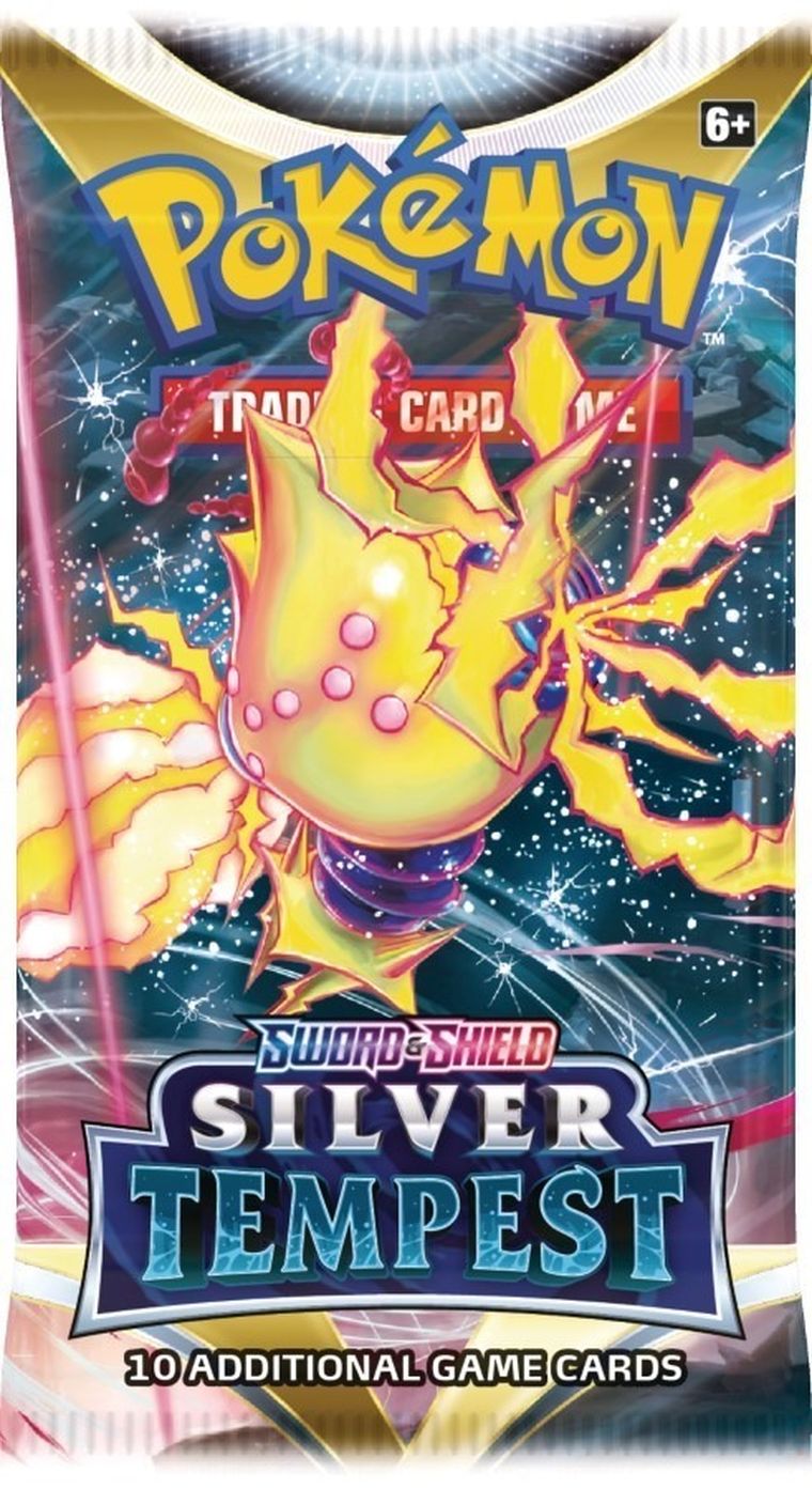 Pokemon TCG: Silver Tempest Booster Box, gra karciana, dodatek, 36 szt.