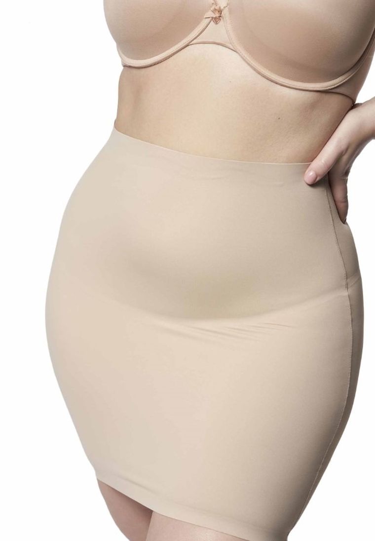 Półhalka damska, modelująca, beżowa, Julimex