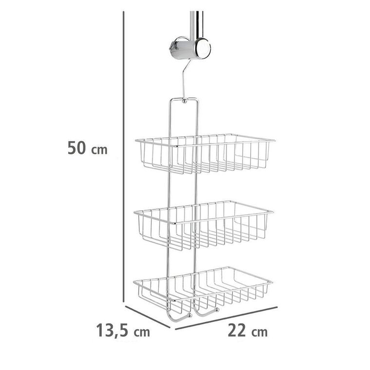 Półka pod prysznic, Nivala, 3 poziomy