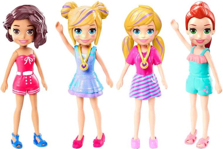 Polly Pocket, Mini lalka podstawowa, 1 szt.