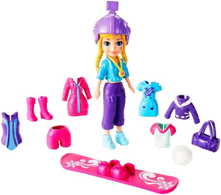 Polly Pocket, Modowa superkolekcja, duży zestaw do zabawy