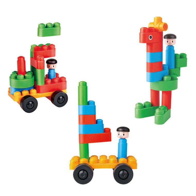 PolyM, Kreatywny zestaw startowy, klocki konstrukcyjne, 25 elementów