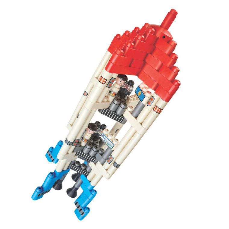 PolyM, Rakieta, klocki konstrukcyjne, 138 elementów