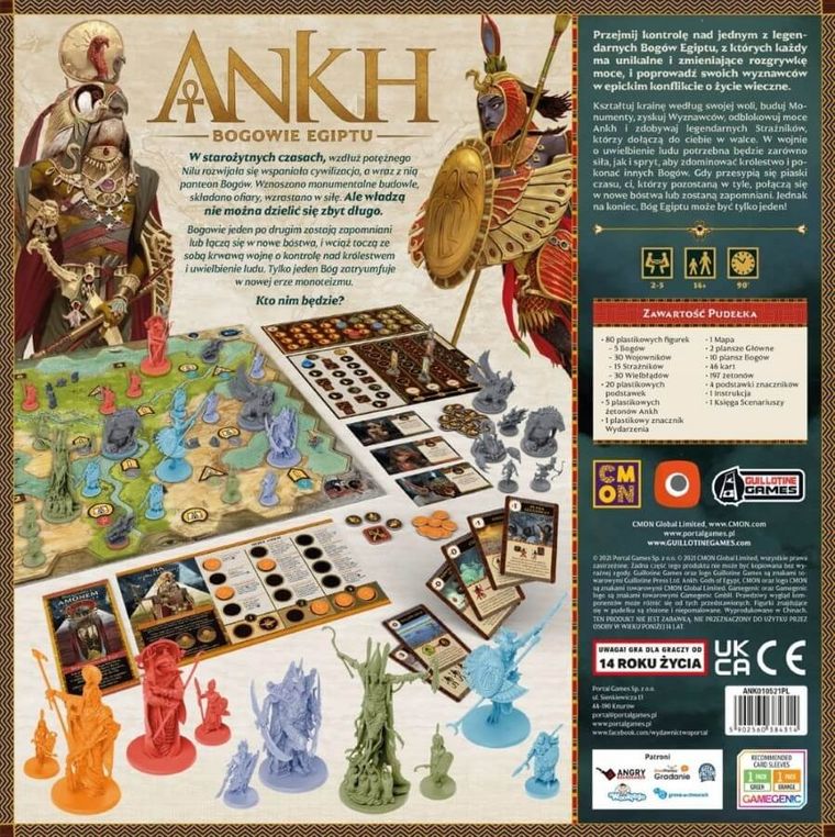 Portal Games, Ankh: Bogowie Egiptu, gra strategiczna