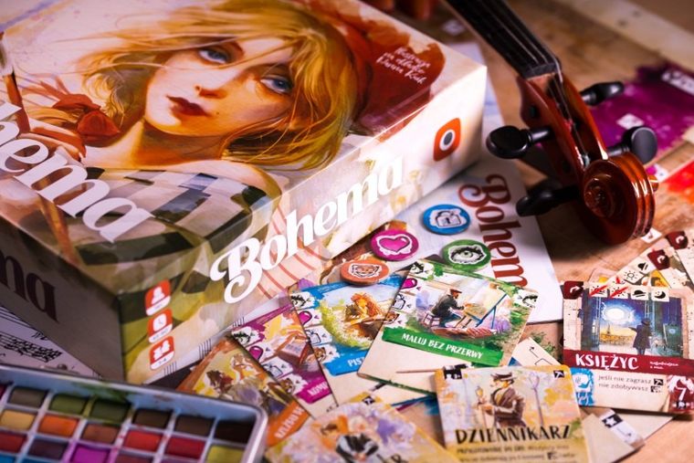 Portal Games, Bohema, gra karciana