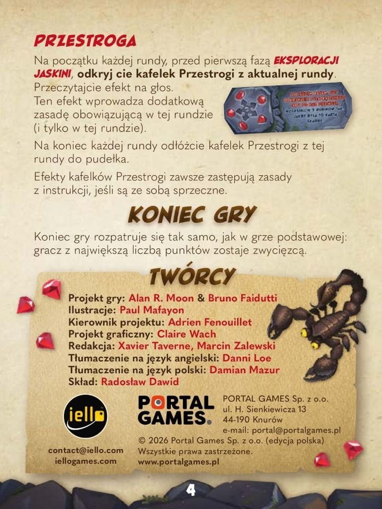 Portal Games, Diamenty: Przestroga i Zdrada, dodatek do gry