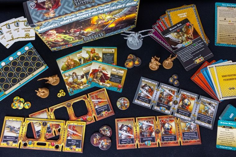 Portal Games, Massive Darkness 2: Bardowie i Konstruktorzy vs Metalowy Anioł, dodatek do gry