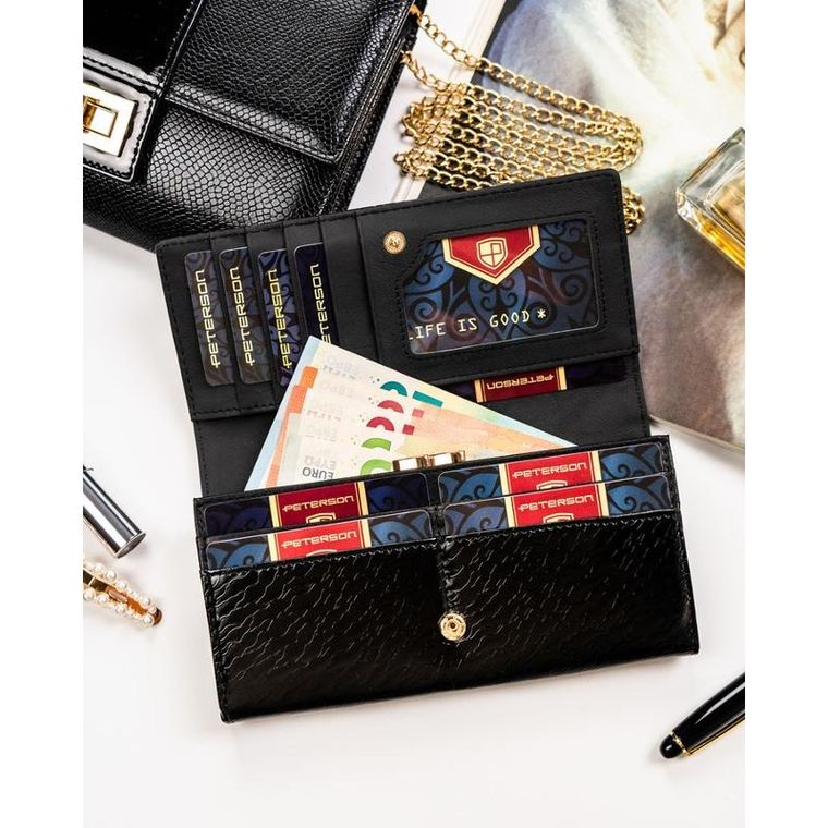 Portfel, czarny, Peterson
