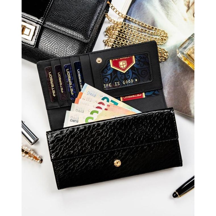 Portfel, czarny, Peterson