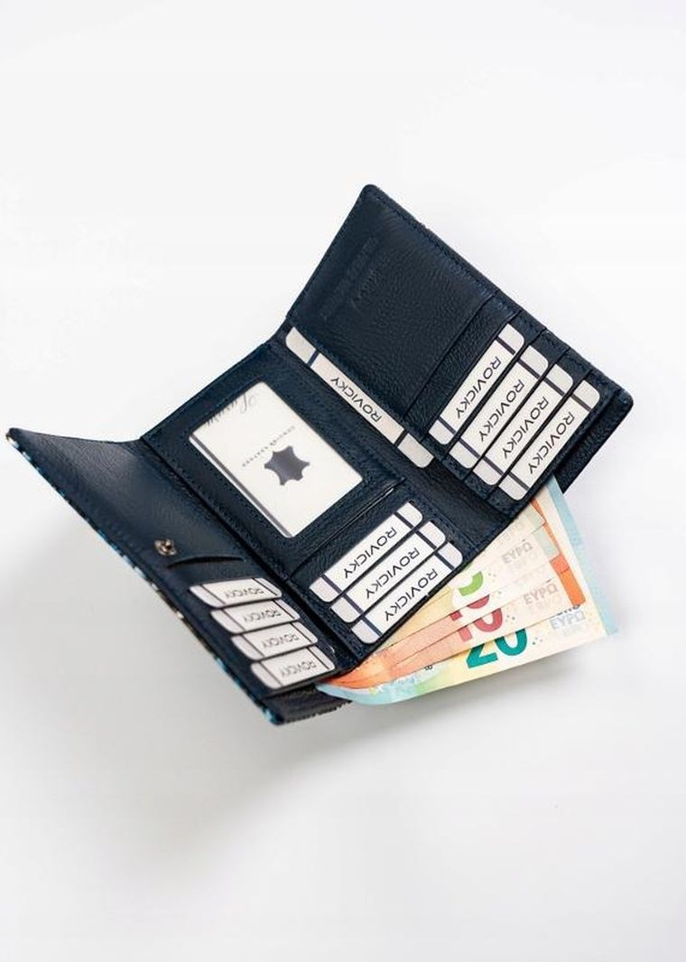 Portfel, mix, skóra ekologiczna, Cavaldi