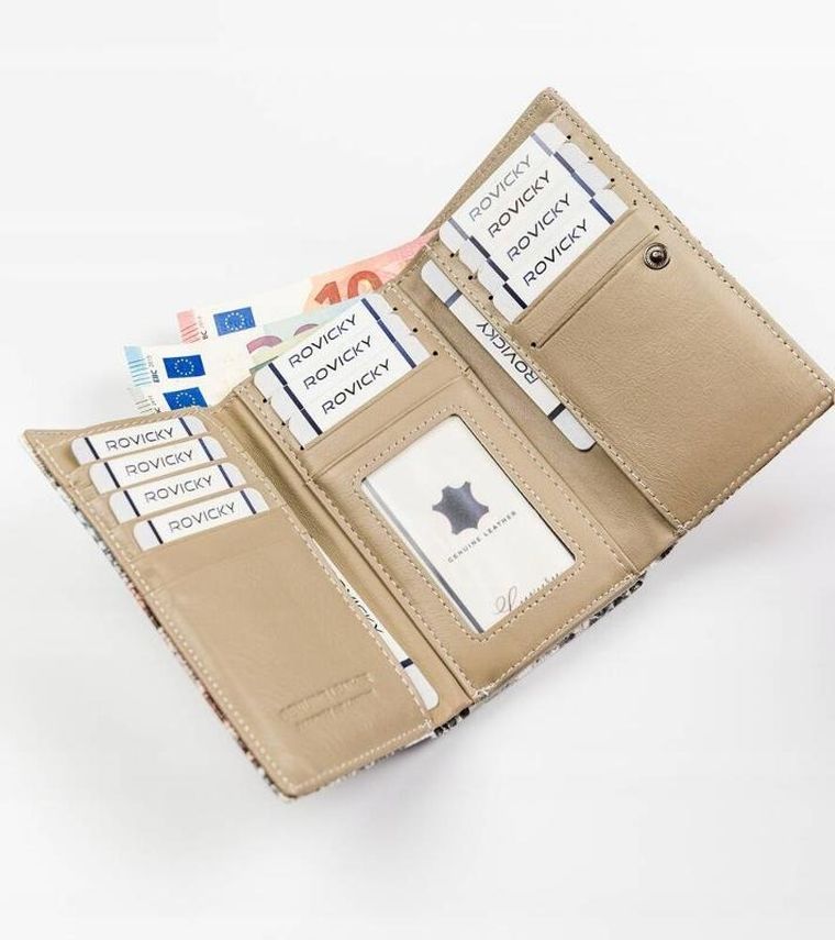 Portfel, mix, skóra ekologiczna, Cavaldi