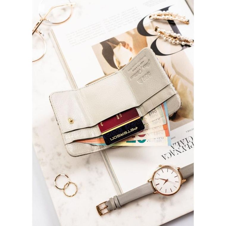 Portfel, mix, skórzany, Petereson