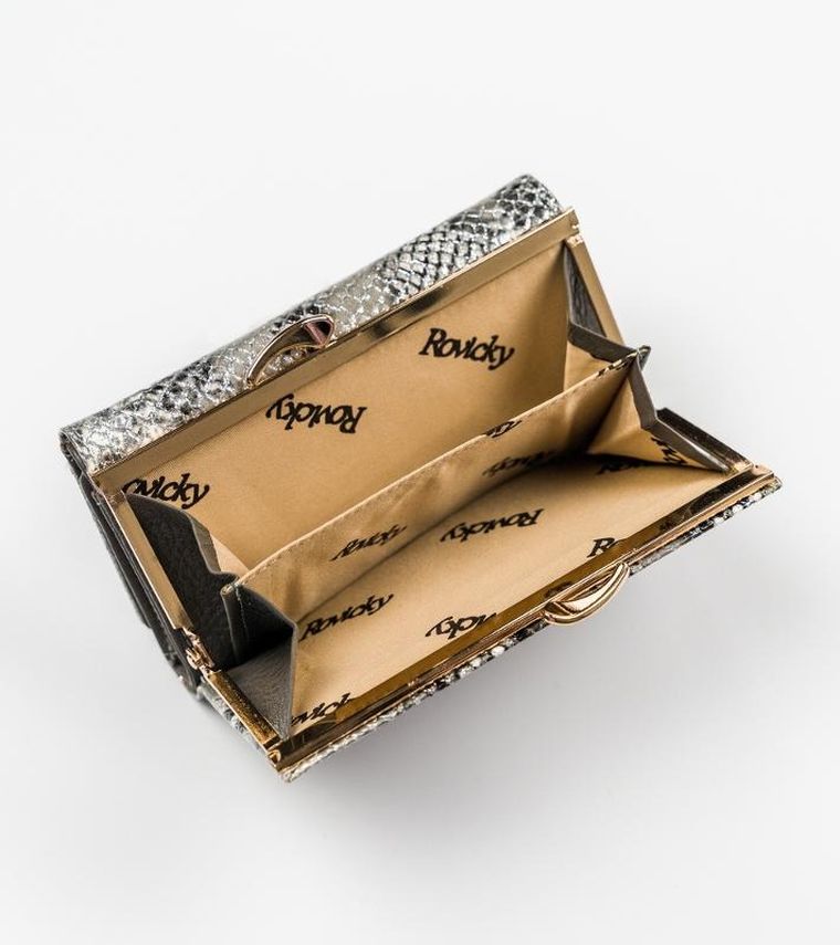 Portfel, mix, skórzany, Rovicky