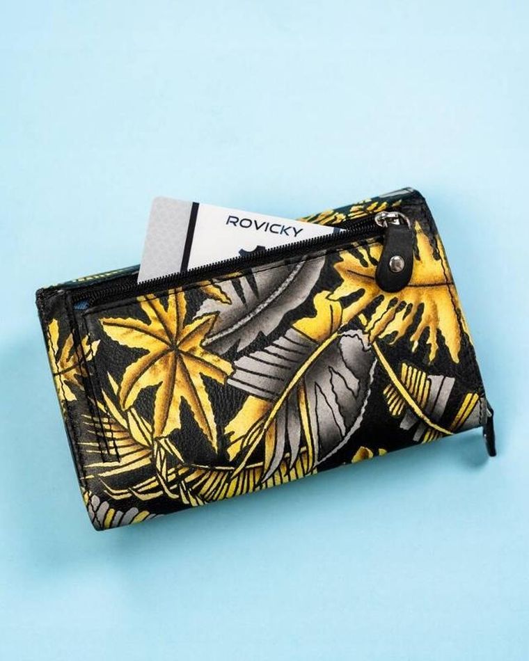 Portfel, mix, skórzany, Rovicky
